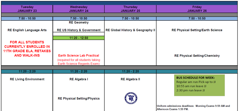  Regents Jan 24