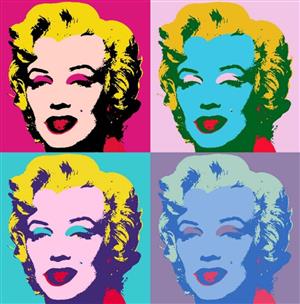 Marilyn by Andy Warhol 